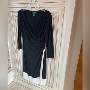 Beautiful black and white Ralph Lauren Dress worn one time to a wedding.